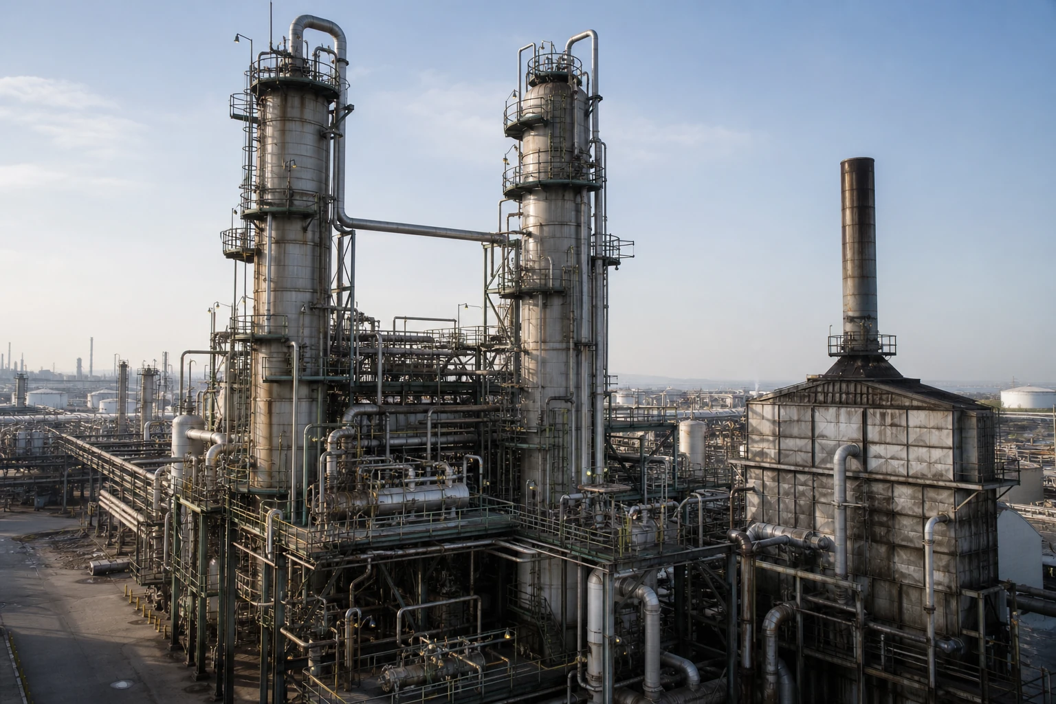 Static process equipment