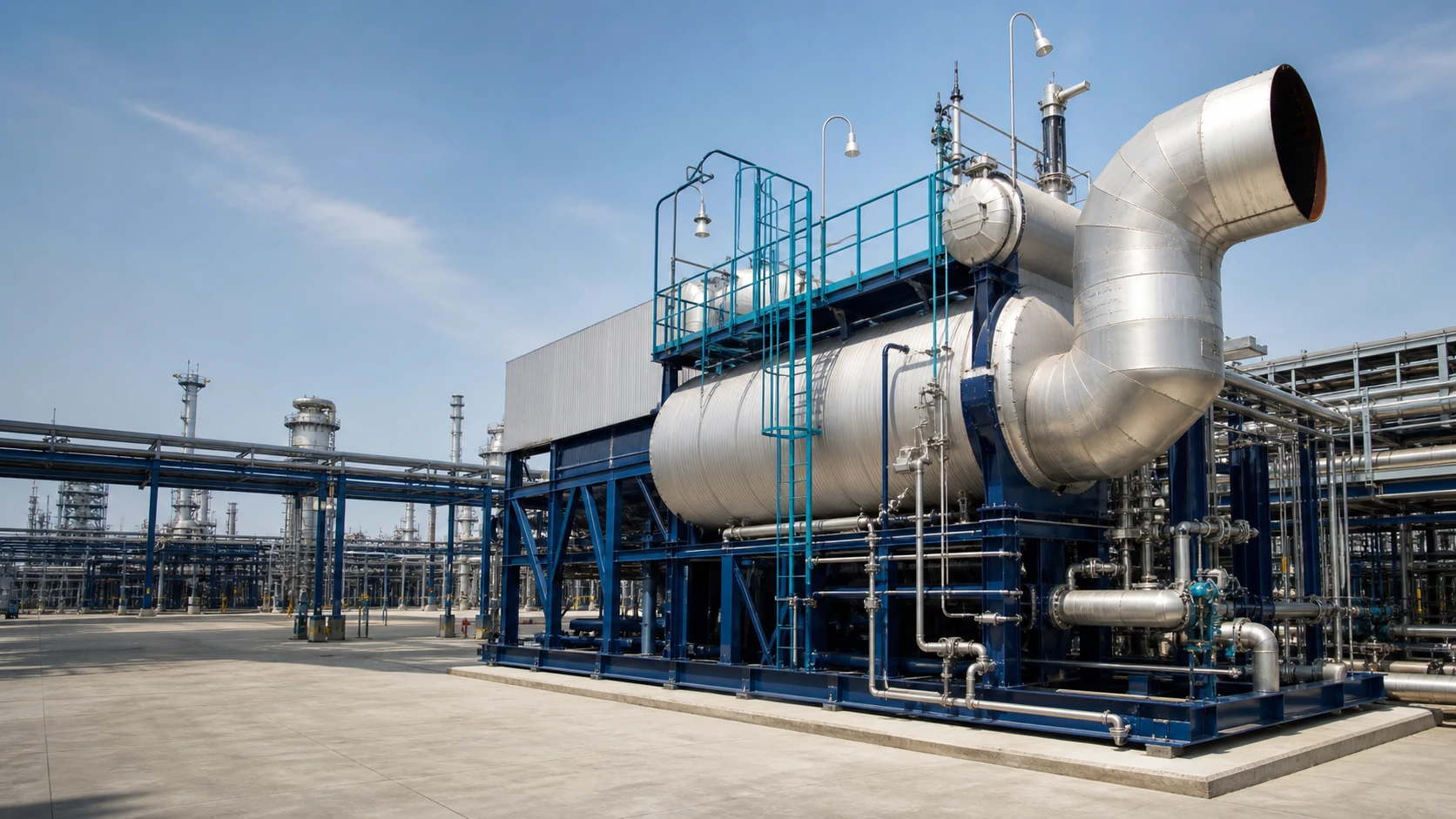 Process-gas waste-heat boilers